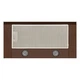 Витяжка кухонна ELEYUS BREEZE 700x60 BR телескопічна, 700 м³/год, 60 см, коричнева (витяжка ELEYUS, телескопічна) - изображение 5
