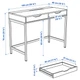 Письмовий стіл ALEX IKEA 504.735.58 біла морилка/імітація дуб - зображення 8