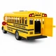 Игрушечный школьный автобус School Bus 27 см с подсветкой маячков и звуковыми эффектами Желтый (2823889) - изображение 3