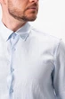 Рубашка лен K.O.R 7639 Голубой (BLUE кол.155) 3XL - изображение 5