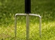 Солнцезащитный пляжный зонт 2,4 м Outdoor Umbrella металлический усиленный с регулировкой наклона для сада отдыха и рыбалки - изображение 5