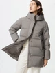 Пуховик Uniqlo розмір S сірий (06) (481137) - изображение 1