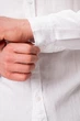 Рубашка лен K.O.R 7639 Белый (WHITE кол.1) 3XL - изображение 3