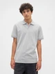 Поло длинное мужское GAP 332952051 2XL Серое (1159861569) - изображение 1