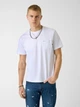 Футболка бавовняна довга чоловіча Guess 875727561 L Біла (1159861749) - зображення 1