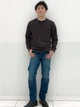 Джинсы Regular Fit мужские Uniqlo 527605592 W35L34 Синие (1159969685) - изображение 4