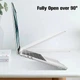 Защитный чехол-накладка Macbook Air 13.6 M2 M3 М4 М5 (A2681 / A3113 / А3240 / А3449) 2022-2026 г Прозрачный - изображение 4