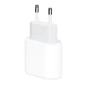Мережевий зарядний пристрій Apple MHJ83ZM/A 20 Вт, USB-C, білий - зображення 3