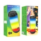 Портативная Bluetooth колонка BOROFONE BR25 Crazy sound colorful luminous Black - изображение 3