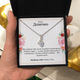 Подарочный набор TobiTreba Лучшей доченьке от мамы и папы с украшениями Капля сталь 316L 45 см Серебристый - изображение 4