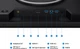 Монитор 27" Samsung Odyssey Gaming G80HF (LS27HG800EFXUA) -- Fast IPS / Dual Mode (5K 180Hz or 2K 360Hz) / 1 мс (GtG) / 99% sRGB / HDR10+ / AMD FreeSync Premium / G-Sync / USB Hub - изображение 18
