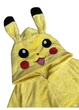 Піжама підліткова No Brand махрова з принтом Pikachu 164 см жовта - зображення 2