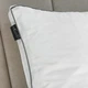 Подушка для сна ARCLOUD DOTYK 50×70 см — двухкамерная, средняя высота, эко лебединый пух, перкаль. - изображение 10