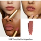 Матовая помада Гуччи Rouge Matte Lip Color (They Met in Argentina 208) 1 g Mini - изображение 3