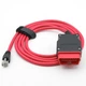 Кабель VAG DOIP ENET OBD2 ДЛЯ AUDI, VOLKSWAGEN, SKODA поддержка ODIS ENGINEER V12.1.1+ (MQB EVO, MEB, MLB) для диагностики, кодирования и настройки красный Kingbolen - изображение 2