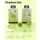Наушники TWS Acefast T9 avocado green - изображение 3