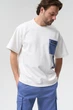 Летний мужской костюм карго URBAN CARGO SET Хлопок (Футболка и шорты) джинс - изображение 5
