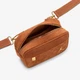 Сумка кроссбоді через плече JORDAN Suede Monogram Camera Bag (1.5L) Cognac MA9207-X6X (138339) - зображення 4