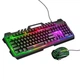 Комплект клавіатура і миша Hoco DI16 чорний RGB підсвітка - зображення 3