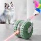 Интерактивная игрушка для котов с лазером и автокаткой Interactive Pet Ball, USB, с датчиками движения, автоматическая - изображение 10