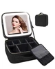 Дорожня косметичка Б'юті-кейс Make Up з LED-кислотром, тканинна косметичка валізка з підсвіткою, органайзер для косметики - зображення 10