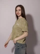 Футболка женская OneSize Хаки FASHION (714371-OneSize) - изображение 2