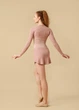 Рукави розігрівочні відкриті INESSE rayon rib knit, corall almond, XS-S - зображення 2