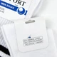 Спортивні чоловічі білі шкарпетки NiceSocks високі в смужку, 5 пар/42-45р. - зображення 4
