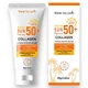 Солнцезащитный крем Water Ice Levin с UVB/UVA защитой и SPF 50+ "SPF 50 Collagen Sunscreen Cream" 80 г - изображение 1