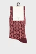 Жіночі бордові шкарпетки з візерунком MONOGRAM SOCKS Gant 36-38 4960239 - изображение 3