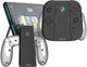 Zestaw uchwytów ładujących Yaxo na Joy-Con Charge Grip Set do NS/NS2 Techno Black (YGCGSJCH01B) - obraz 4