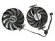 Вентилятор кулер для видеокарты ASUS RTX 4060 Ti 4070 Super DUAL (orgnl) 90 мм PowerLogic PLA09215B12H (FD9015U12D FDC10H12D9-C T129215BU) комплект 2 шт (№512) - изображение 2