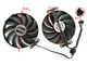 Вентилятор кулер для видеокарты ASUS RTX 4060 Ti 4070 Super DUAL (orgnl) 90 мм PowerLogic PLA09215B12H (FD9015U12D FDC10H12D9-C T129215BU) комплект 2 шт (№512) - изображение 3