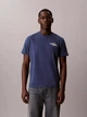 Футболка хлопковая длинная мужская Calvin Klein 4RF837G(Dark Denim) L Темно-синяя (199155933018) - изображение 1