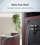 AUX Hi-Fi аудіокабель Essager (2 м) 3.5 мм → 2 RCA (тюльпани), нейлонове обплетення + алюмінієві конектори - зображення 5