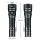 Профессиональный фонарь SOFIRN SK40 — IP68, 21700, 3200 lm, 580 м, SFT70 - изображение 9