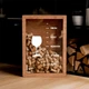 Коробка для винных пробок рaзмeр S (23x30) см цвет пекан подарок для дома Для ценителей вина - изображение 1