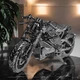 Конструктор Мотоцикл 3D Harley-Davidson з металу, конструктор декоративний Харлей з лазерним вирізанням 12,8х6,2х4,3 см - зображення 1