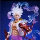 Фигурка статуэтка Луффи 20 см ПВХ из аниме One Piece коллекционная модель Luffy для фанатов - изображение 4