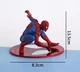 Фигурка статуэтка Человек Паук 14 см из ПВХ пластика на подставке, Spider-Man статуэтка на подставке детализированная - изображение 3