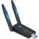 Двохдіапазонний USB Wi-Fi адаптер 2.4/5GHz Addap UWA-05 | бездротова мережева карта 1300 Mbps - зображення 1