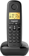 Telefon stacjonarny Gigaset Basic 100 Duo Black (L36852-H3206-D201) - obraz 1