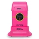 Професійний шейвер для гоління MRD PRO Vector Shaver Pink ZB-999S-P з подвійною титановою сіткою Gold Titanium Foil, векторним мотором 11 500 об/хв, Li-ion акумулятором, док-станцією та USB-C зарядкою, акумуляторно-мережевий, рожевий - изображение 1