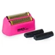 Професійний шейвер для гоління MRD PRO Vector Shaver Pink ZB-999S-P з подвійною титановою сіткою Gold Titanium Foil, векторним мотором 11 500 об/хв, Li-ion акумулятором, док-станцією та USB-C зарядкою, акумуляторно-мережевий, рожевий - изображение 3