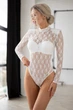 Боди Tales с подплечниками Lily S-M белый (kd6087-001) - изображение 3