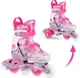 Ролики Nils Flipzy NJ1025 S 31-34 Рожеві (5905504101312) - зображення 4