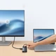 USB-хаб Baseus Metal Gleam II USB-C 10в1 HDMI / USB-A / USB-C / RJ45 / SD/TF (6932172689667) - зображення 12