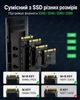 Внешний карман для SSD M.2 UGREEN с режимом NVMe карман для ссд и м2 переходник м2 на USB C 3.2 Gen2 10Gbps nvme to usb to m2 case ugreen M2 - изображение 7
