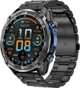 Смарт-часы Uwatch Smart Navigation Pro Steel Black с GPS, 3 ремешка - изображение 1