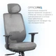 Офисное кресло OfficePro Comfort OC524G Gray (OC524G) - изображение 7